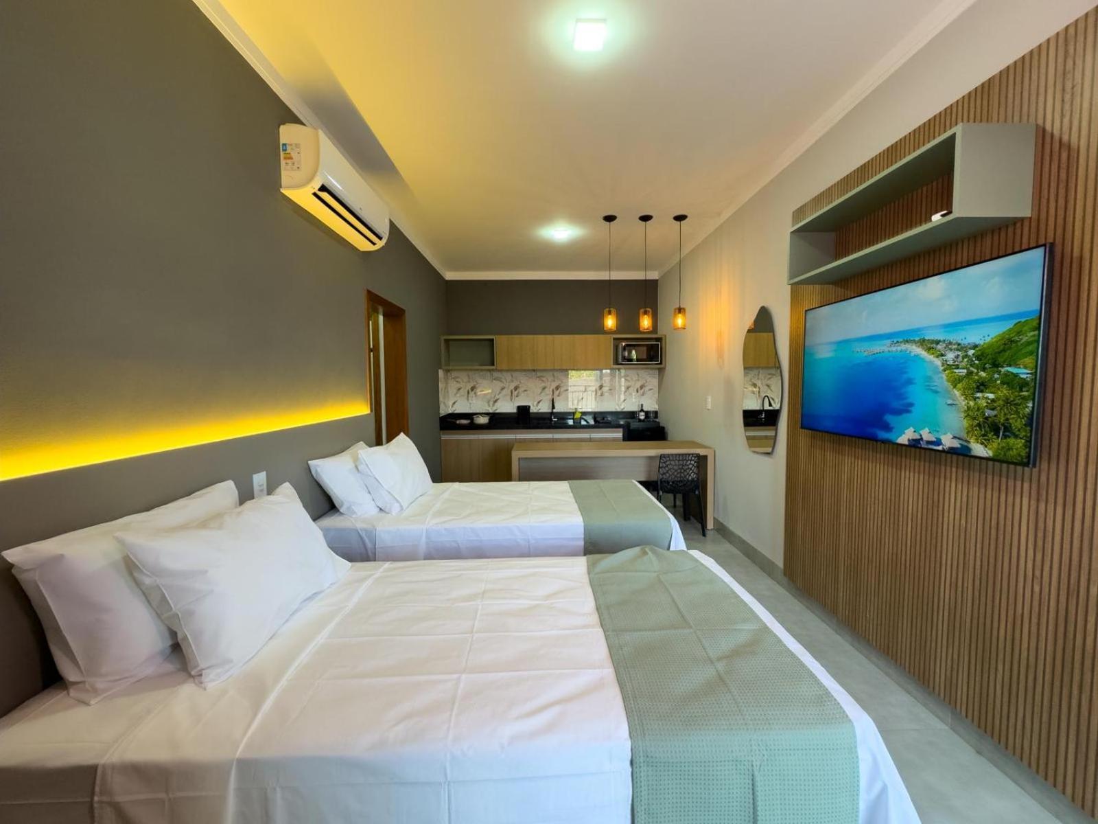Ondara Flat Hotel Andradina Buitenkant foto